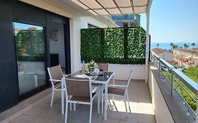 ÁTICO AQUA PEÑÍSCOLA, 1ª Linea de Playa, Parking y Piscina