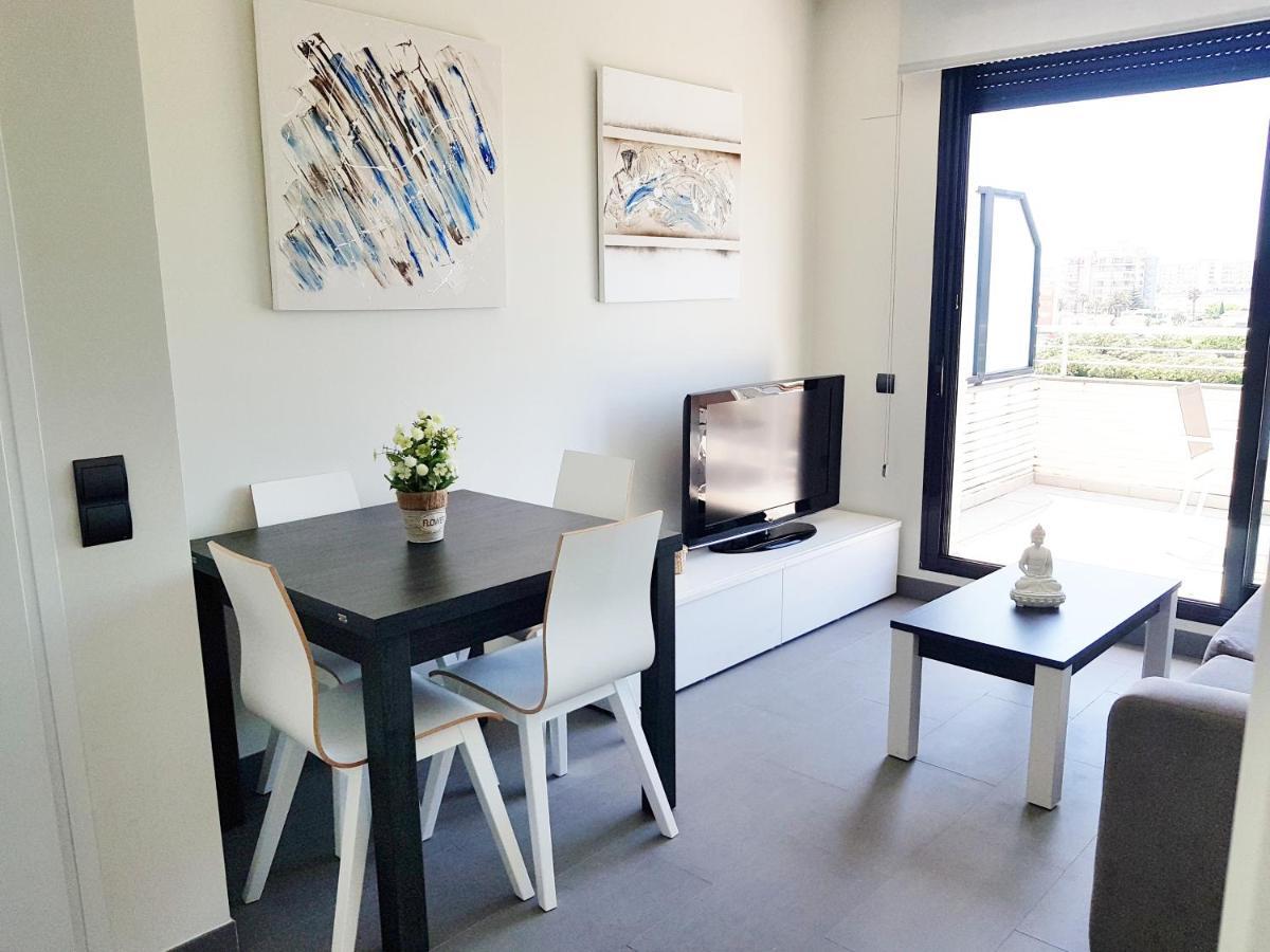 Apartamento ÁTICO AQUA PEÑÍSCOLA, 1ª Linea de Playa, Parking y Piscina Exterior foto